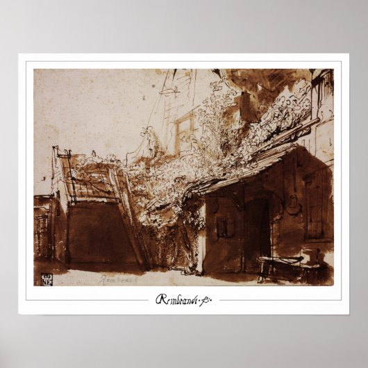レンブラント・ヴァン・リジン・ゼディング・アート・ポスター#464 ポスター (正面)