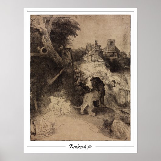 レンブラント・ヴァン・リジン・ゼディング・アート・ポスター#59 ポスター (正面)