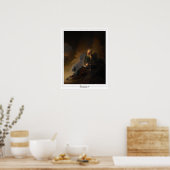 レンブラント・ヴァン・リジン・ゼディング・アート・ポスター#609 ポスター (キッチン)