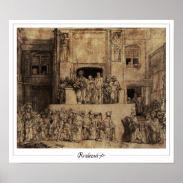 レンブラント・ヴァン・リジン・ゼディング・アート・ポスター#622 ポスター