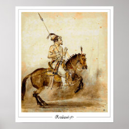 レンブラント・ヴァン・リジン・ゼディング・アート・ポスター#651 ポスター