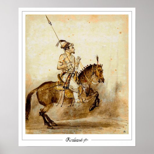 レンブラント・ヴァン・リジン・ゼディング・アート・ポスター#651 ポスター (正面)