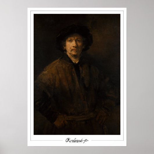 レンブラント・ヴァン・リジン・ゼディング・アート・ポスター#680 ポスター (正面)