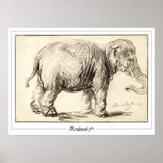 レンブラント・ヴァン・リジン・ゼディング・アート・ポスター#78 ポスター (正面)