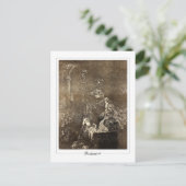 レンブラント・ヴァン・リジン#105 -ファインアート ポストカード (スタンド正面)