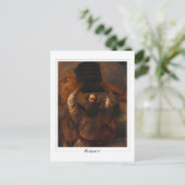 レンブラント・ヴァン・リジン#25 -ファインアート ポストカード (スタンド正面)