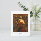 レンブラント・ヴァン・リジン#31 -ファインアート ポストカード (スタンド正面)