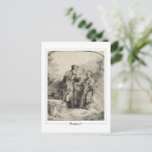 レンブラント・ヴァン・リジン#556 -ファインアート ポストカード (スタンド正面)