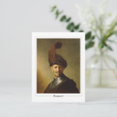 レンブラント・ヴァン・リジン#5 -ファインアート ポストカード (スタンド正面)