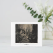 レンブラント・ヴァン・リジン#608 -ファインアート ポストカード (スタンド正面)