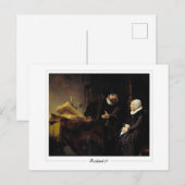 レンブラント・ヴァン・リジン#669 -ファインアート ポストカード (正面/裏面)