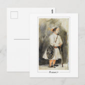 レンブラント・ヴァン・リジン#670 -ファインアート ポストカード (正面/裏面)