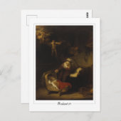 レンブラント・ヴァン・リジン#672 -ファインアート ポストカード (正面/裏面)