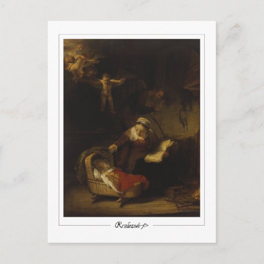 レンブラント・ヴァン・リジン#672 -ファインアート ポストカード (正面)