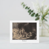 レンブラント・ヴァン・リジン#676 -ファインアート ポストカード (スタンド正面)