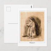 レンブラント・ヴァン・リジン#681 -ファインアート ポストカード (正面/裏面)