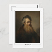 レンブラント・ヴァン・リジン#699 -ファインアート ポストカード (正面/裏面)