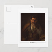 レンブラント・ヴァン・リジン#714 -ファインアート ポストカード (正面/裏面)