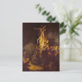 レンブラント – 十字架からの降下 ポストカード (スタンド正面)