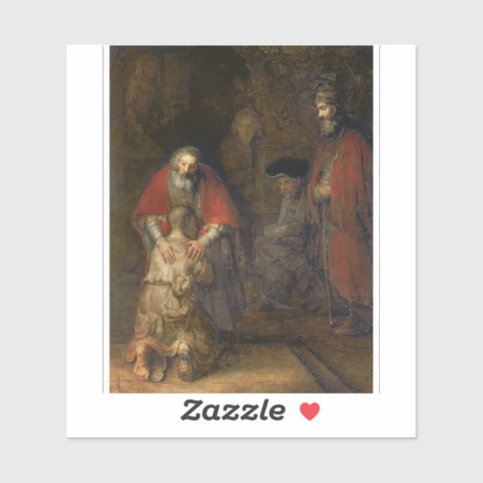 レンブラント – 放蕩息子の帰還 シール (シート)