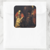 レンブラント – 放蕩息子の帰還 スクエアシール (バッグ)