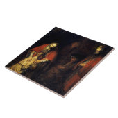 レンブラント – 放蕩息子の帰還 タイル (側面)