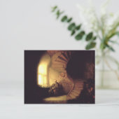 レンブラント – 瞑想の哲学者 ポストカード (スタンド正面)