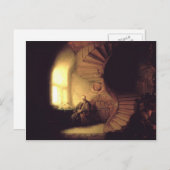 レンブラント – 瞑想の哲学者 ポストカード (正面/裏面)