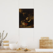 レンブラント – 聖家族 ポスター (キッチン)