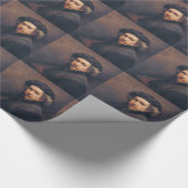 レンブラント: 自画像 ラッピングペーパー (角)