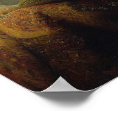 レンブラント – 若い学者と彼の教師 ポスター (角)