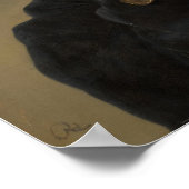 レンブラント – 金ゴールドチェーン付き老人 ポスター (角)