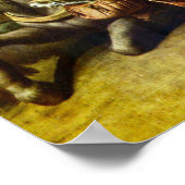 レンブラント – 預言者バラアムとロバ ポスター (角)