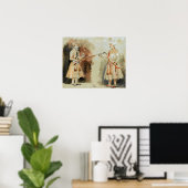 レンブラント – 2つのインディアン貴族1654 ポスター (ホームオフィス)