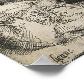 レンブラント – Abraham and Isaac 1645 ポスター (角)