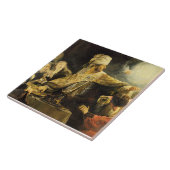 レンブラント – Belshazzarの饗宴, タイル (側面)