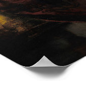 レンブラント – Mennonite Preacher Ansloとその妻 ポスター (角)