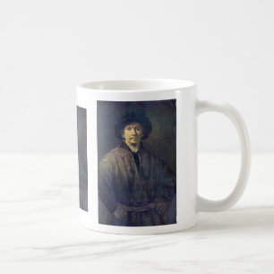 レンブラントHarmensz著自画像。 ヴァンRijn コーヒーマグカップ