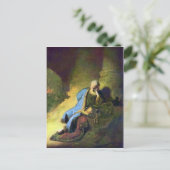 レンブラントHarmenszoon van Rijn – ジェレミヤ喪 ポストカード (スタンド正面)