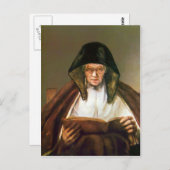 レンブラン読トのおばあさん ポストカード (正面/裏面)