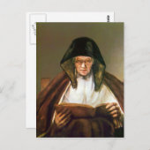 レンブラン読トのおばあさん ポストカード (正面/裏面)