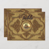 レンボイゼモフェビクトリアンテーブル番号札 ポストカード (正面/裏面)