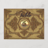 レンボイゼモフェビクトリアンテーブル番号札 ポストカード (裏面)