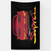 レンレッドスープラ 横断幕 (縦)