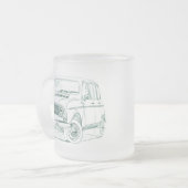 レンR4 フロストグラスマグカップ (正面左)