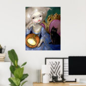 レヴァンパイア： Lanterne-Citrouille ARTプリント ポスター (ホームオフィス)