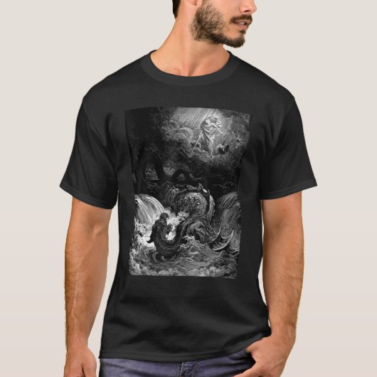 レヴィアサン・グスタヴドーレ聖書の破壊 Tシャツ (正面)