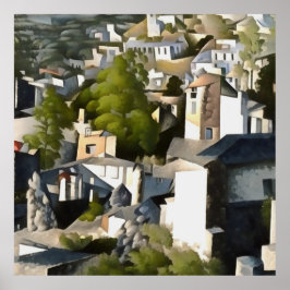 レヴィシハンカヤコイヒストリカルヒルサイドハウスアート ポスター