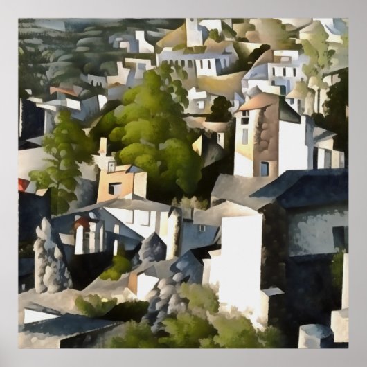 レヴィシハンカヤコイヒストリカルヒルサイドハウスアート ポスター (正面)