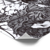 レヴィ・アッカーマンによるタイタンポートレート攻撃 ポスター (角)